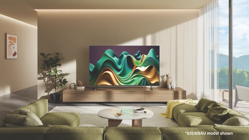 Hisense 65" U6NAU Mini-LED 4K QLED Smart TV 24
