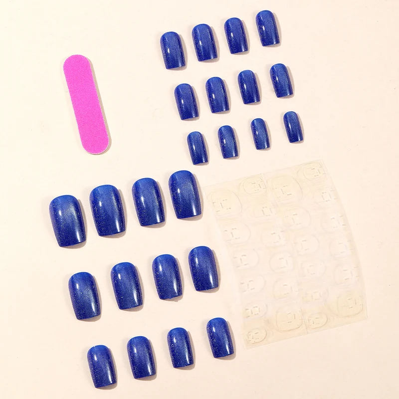 Glitzernde Gel Nagelkunst Karnz