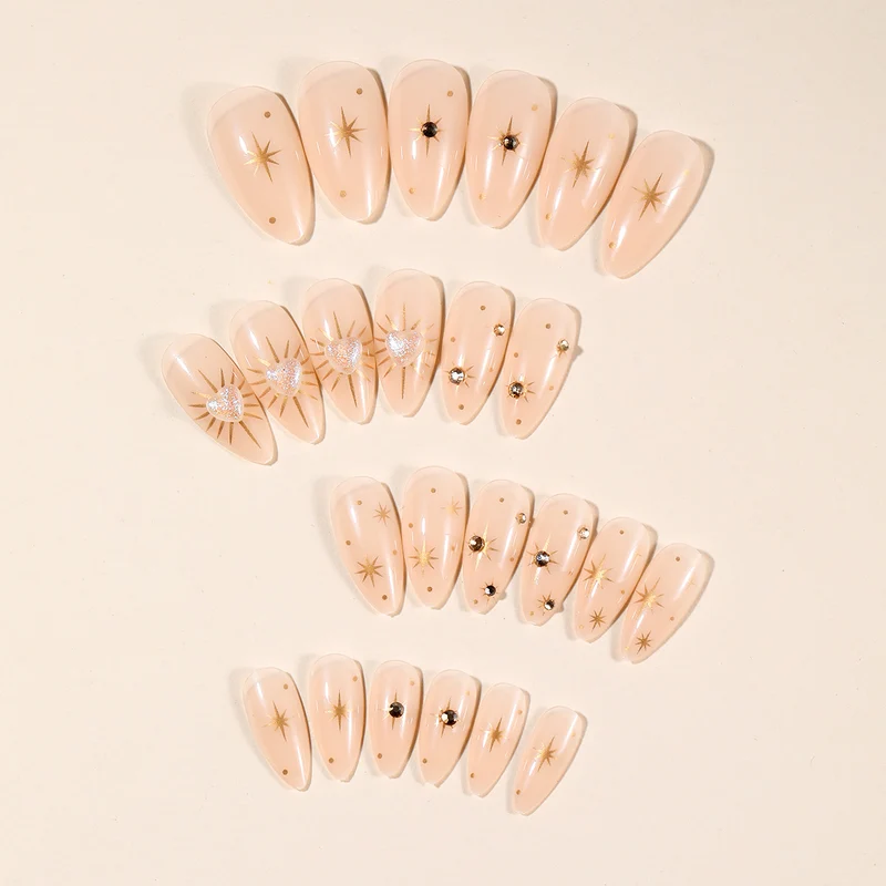 Glamouröse Stiletto Nagelkunst Extensions Karnz 1789713398