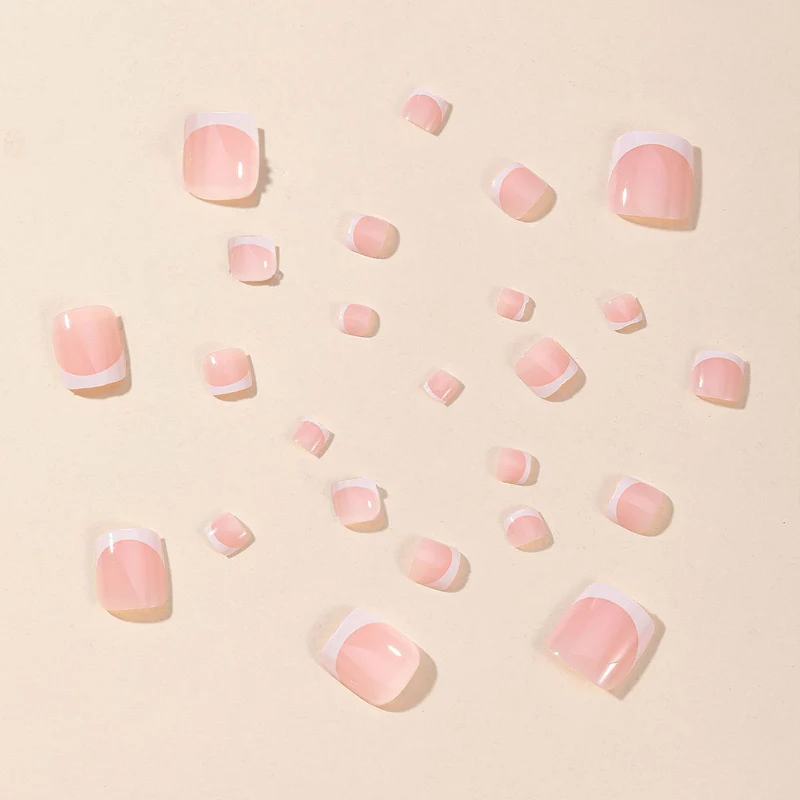 French Tip Gel Nagelkunst Karnz