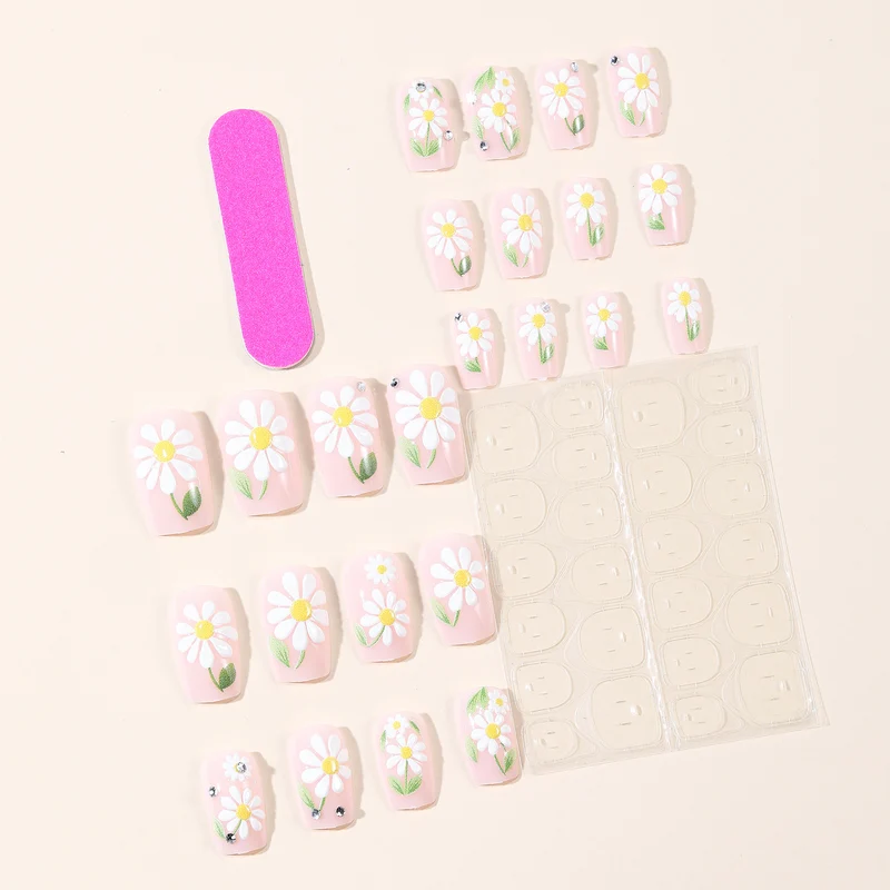 Floral 3D Nagelkunst Extensions Karnz 1789713315