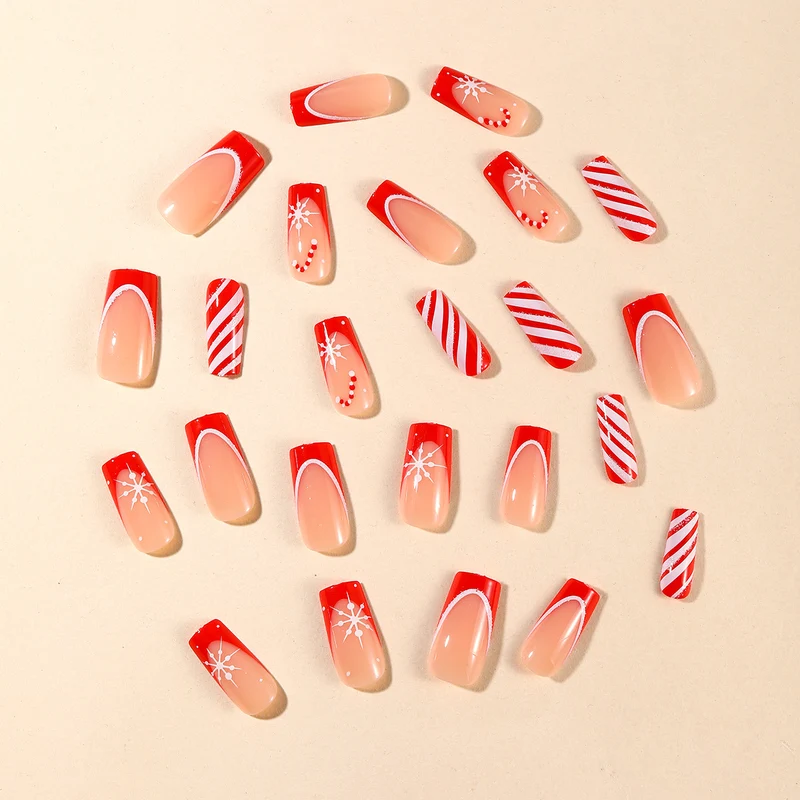 Festliches Saisonales Nagelkunstset Karnz