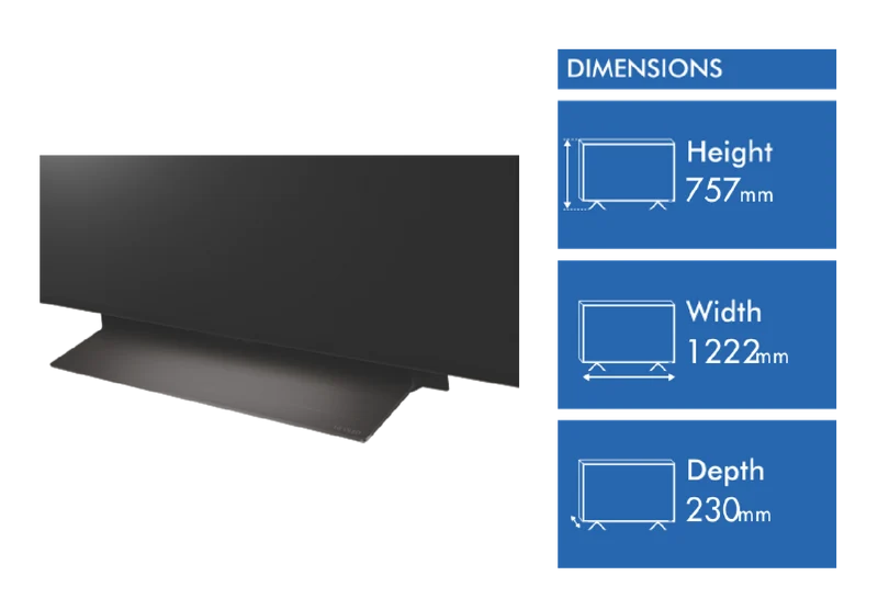 LG 55" OLED EVO C4 4K Smart TV 24