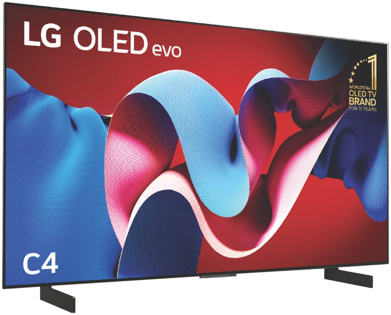 LG 42" OLED EVO C4 4K Smart TV 24