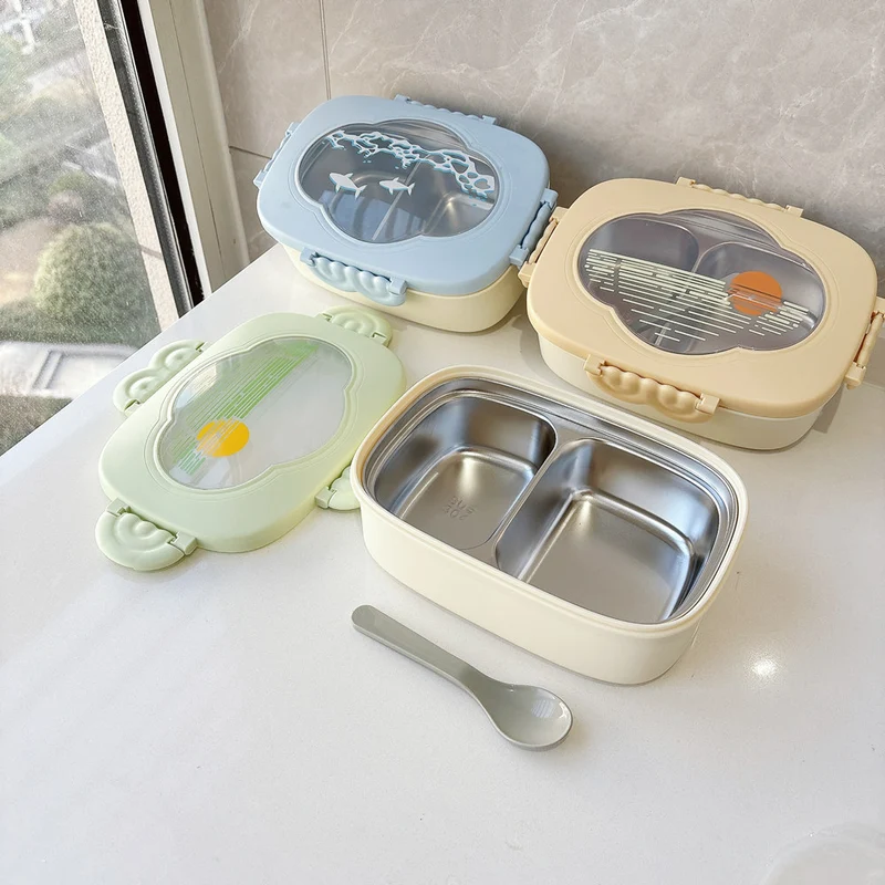 Multi-Sektion Umweltfreundliche Lunchbox