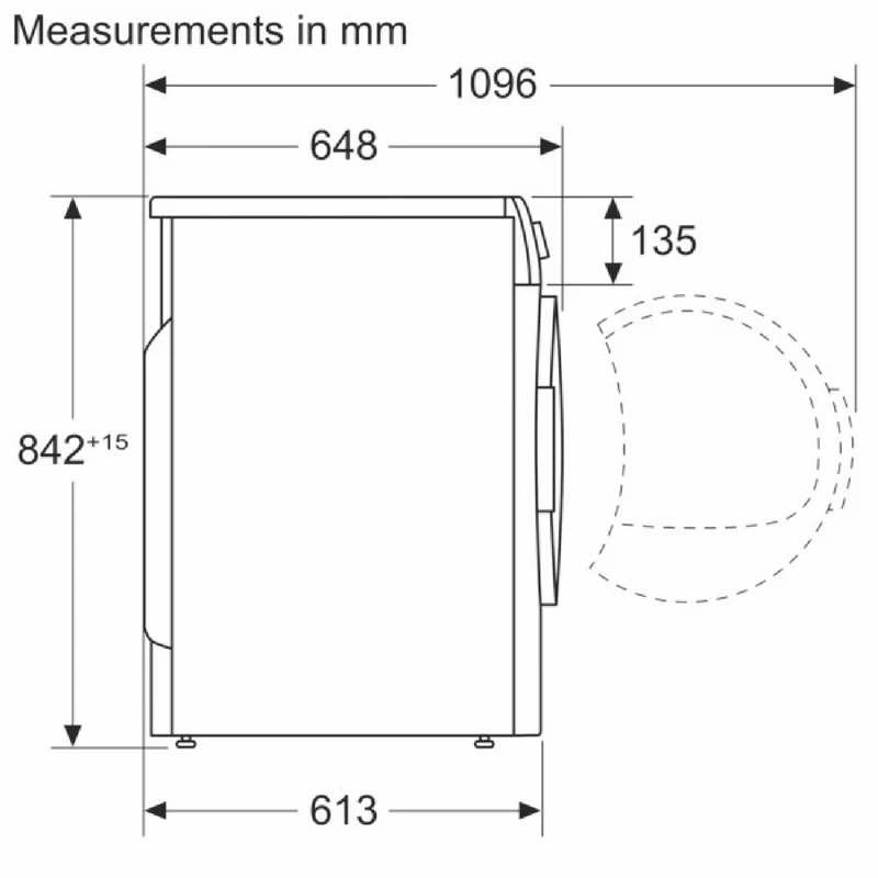Bosch 9kg Heat Pump Dryer