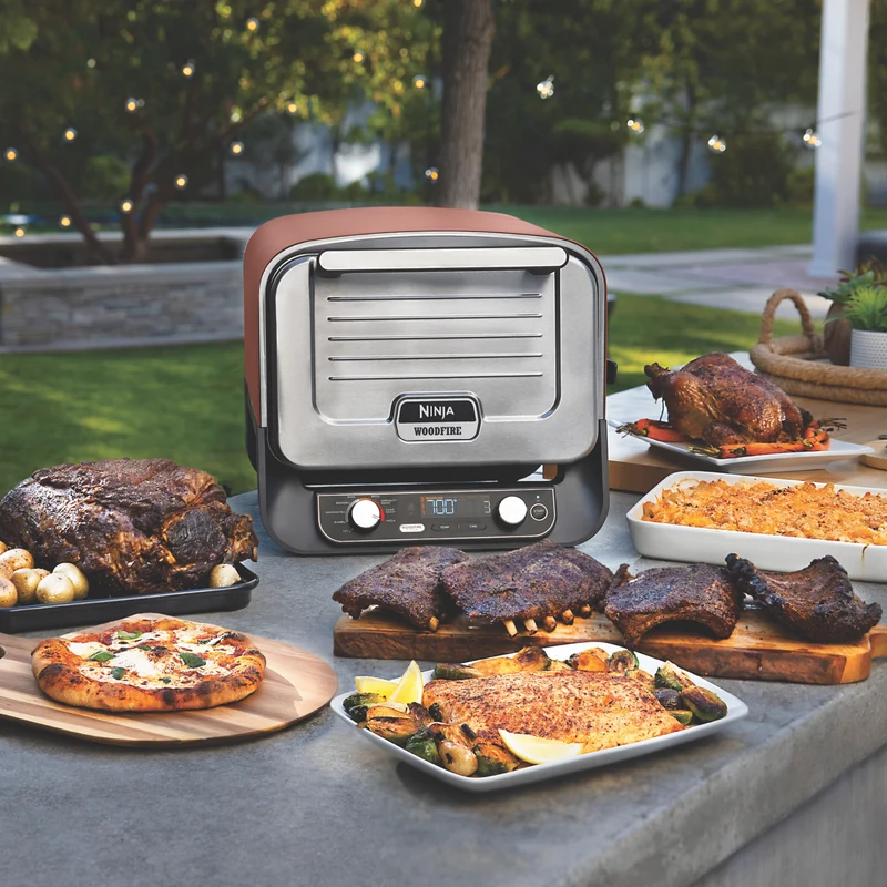 Ninja Woodfire Outdoor Oven Red