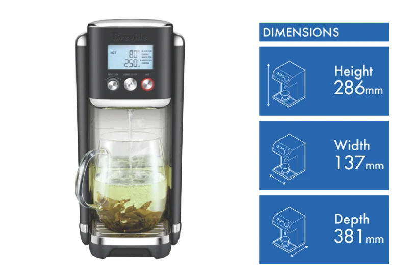 Breville The Aqua Station Hot Black Truffle