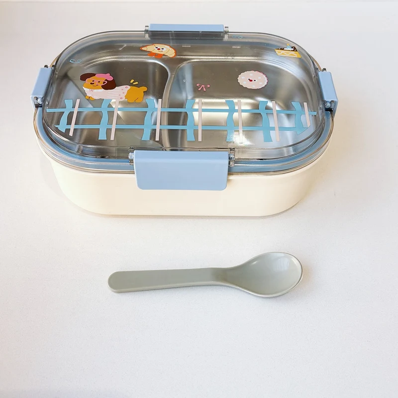 Spaß-Themen Doppelfach Lunchbox
