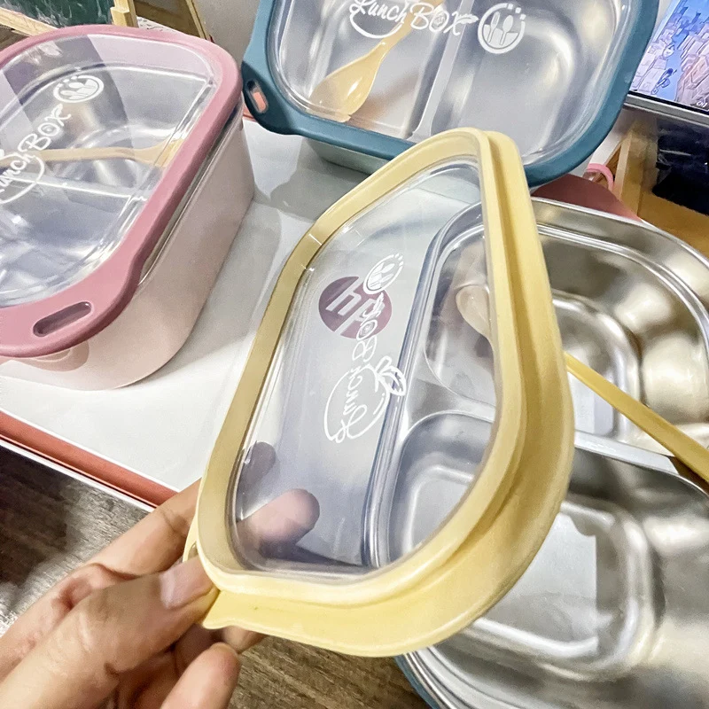Elegante Lunchbox mit doppeltem Fach
