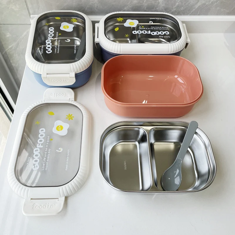 Doppelseitige auslaufsichere Lunchbox