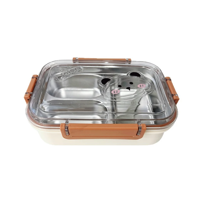 Spaßförmige Mehrbereich-Edelstahl-Lunchbox