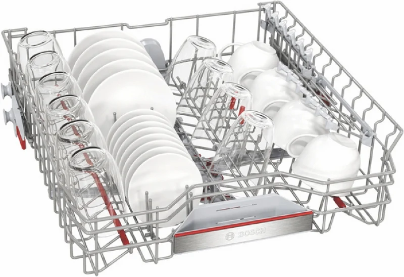 Bosch Series 6 Built-Under Dishwasher, Brushed Black Stainless Steel