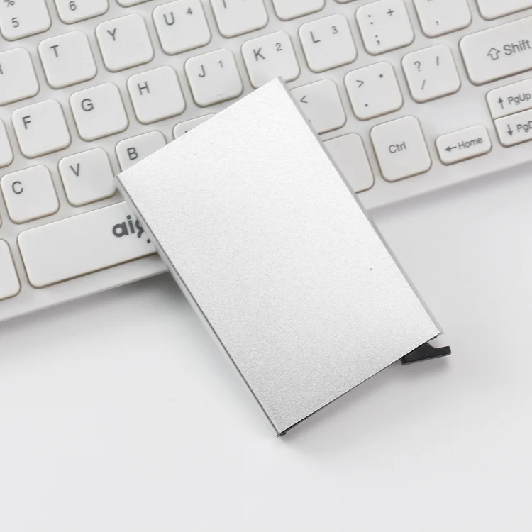Eleganter Aluminium Visitenkartenhalter