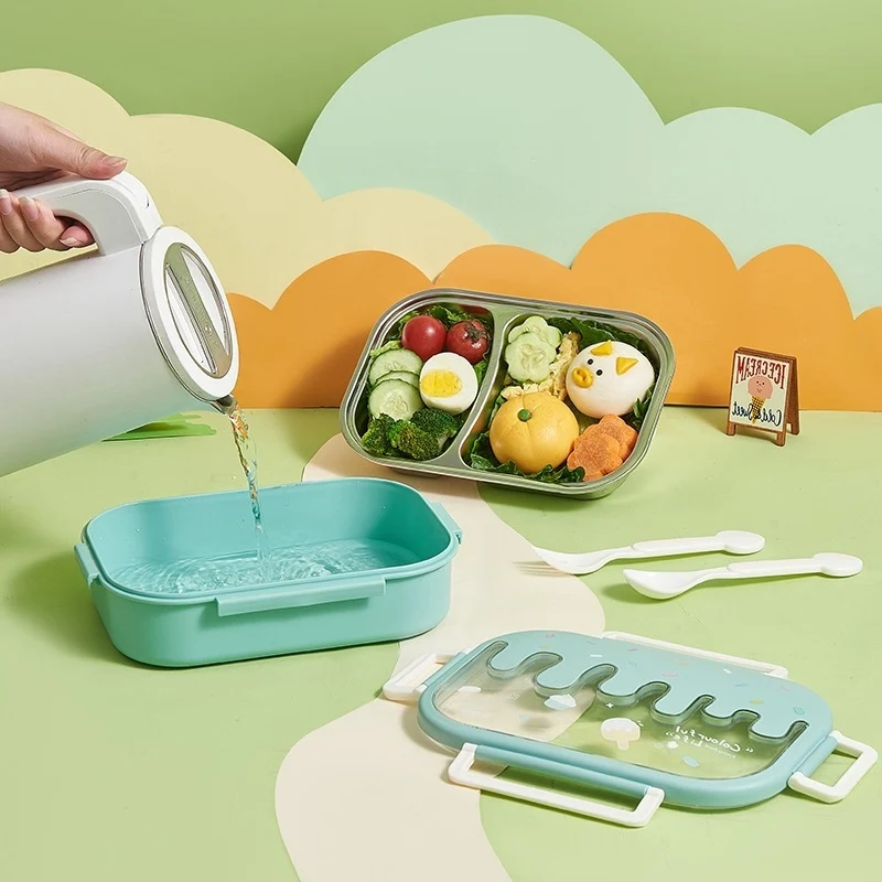 Niedliche tierische Multi-Compartment Brotbox