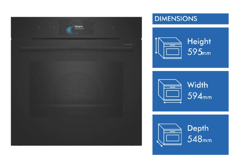 Bosch Series 8 Accentline 60cm Steam Oven