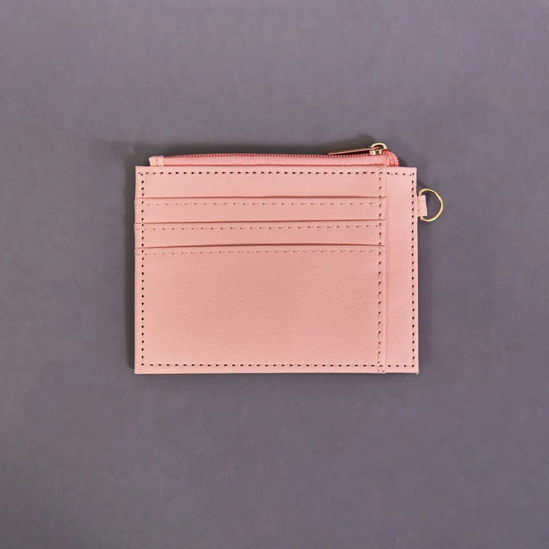 RFID-geschützter Leder Kartenhalter