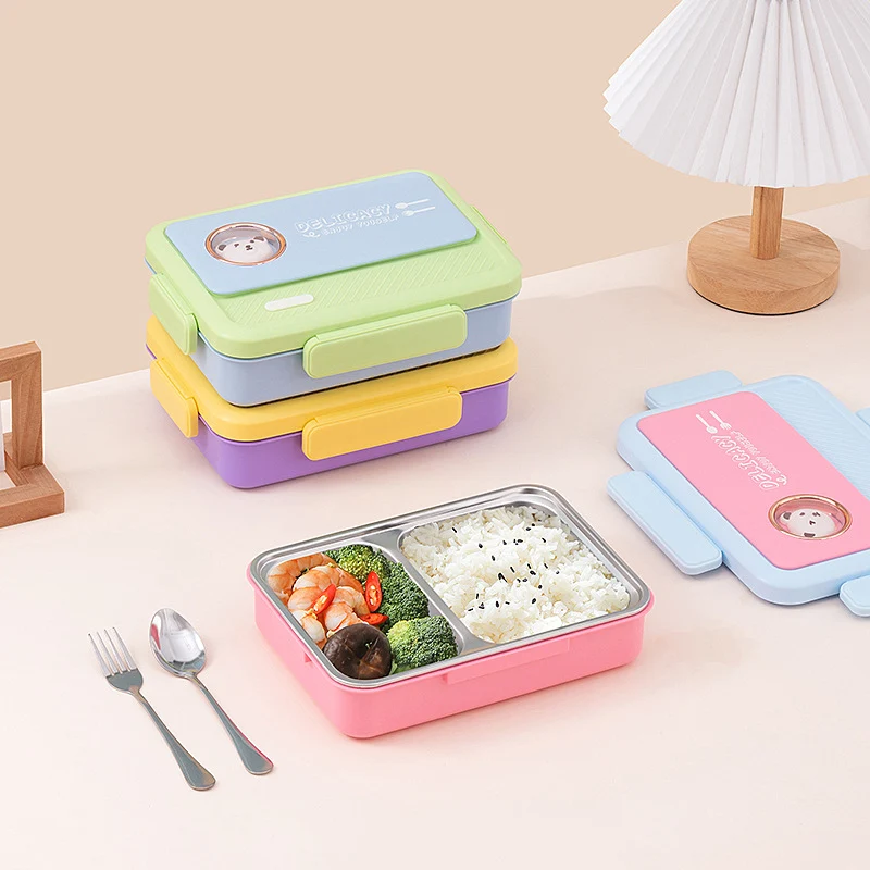 Edelstahl Multi-Compartment Lunchbox