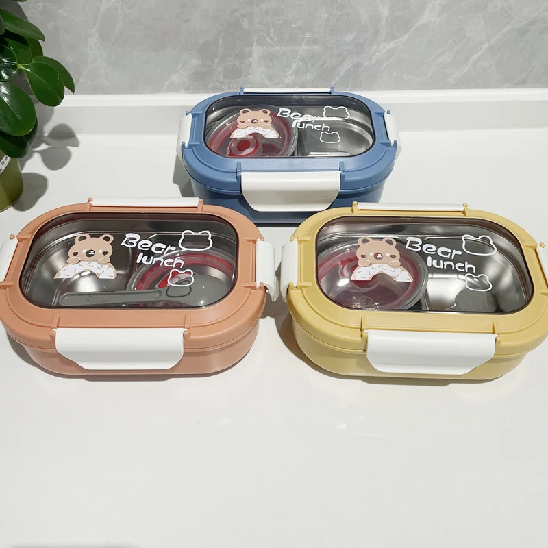 Bären-Themen Mehrfach-Fach Lunchbox