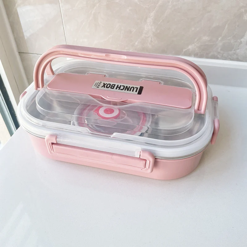 Dichtschließende Mehrfach-Fach Lunchbox