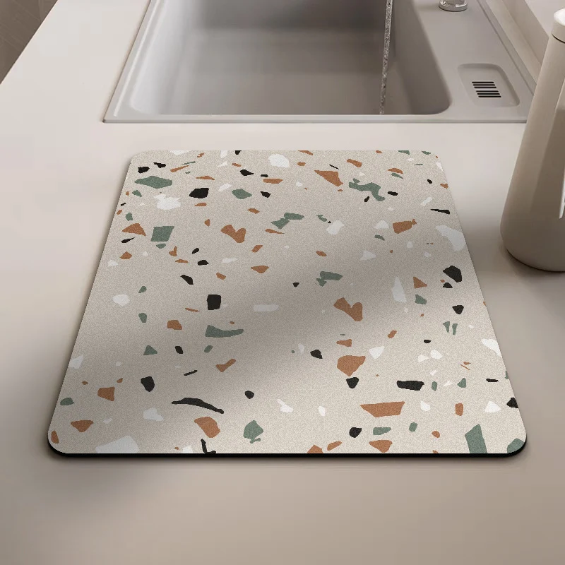 Terrazzo Design Küchenteppich