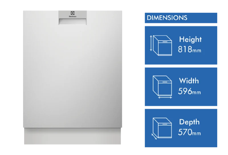 Electrolux 60cm Built Under Dishwasher