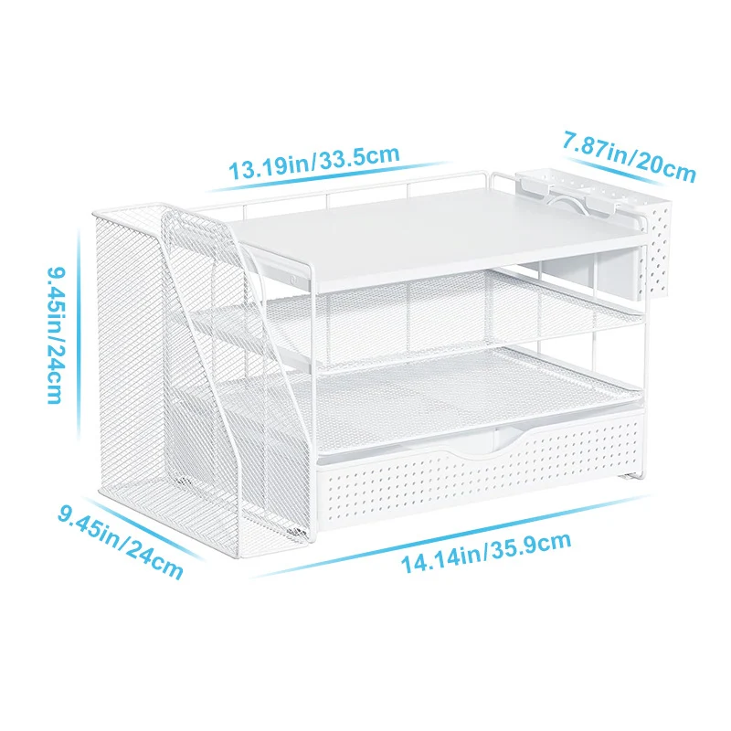 Multifunktionaler Mesh-Schreibtisch-Organizer
