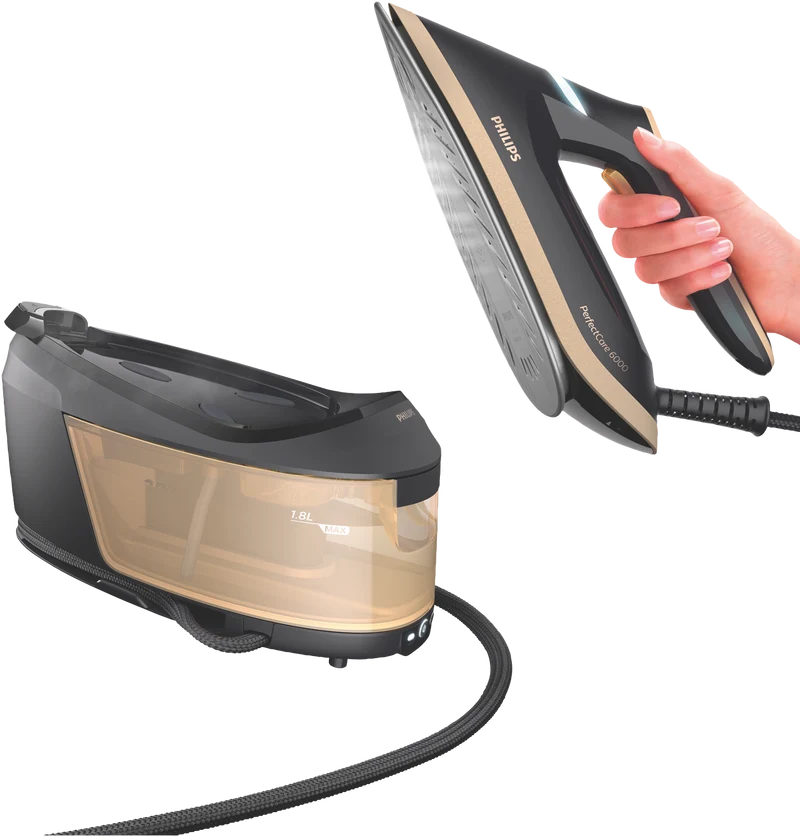 Philips PerfectCare 6000 Series Steam Generator Black / Gold