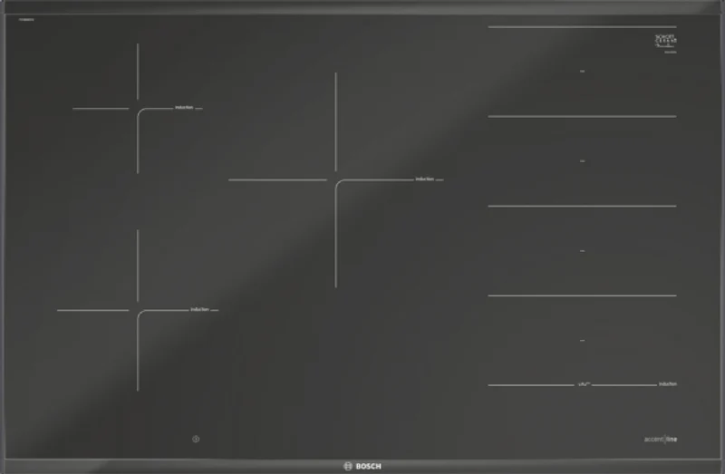 Bosch Series 8 Accentline 80cm Induction Cooktop