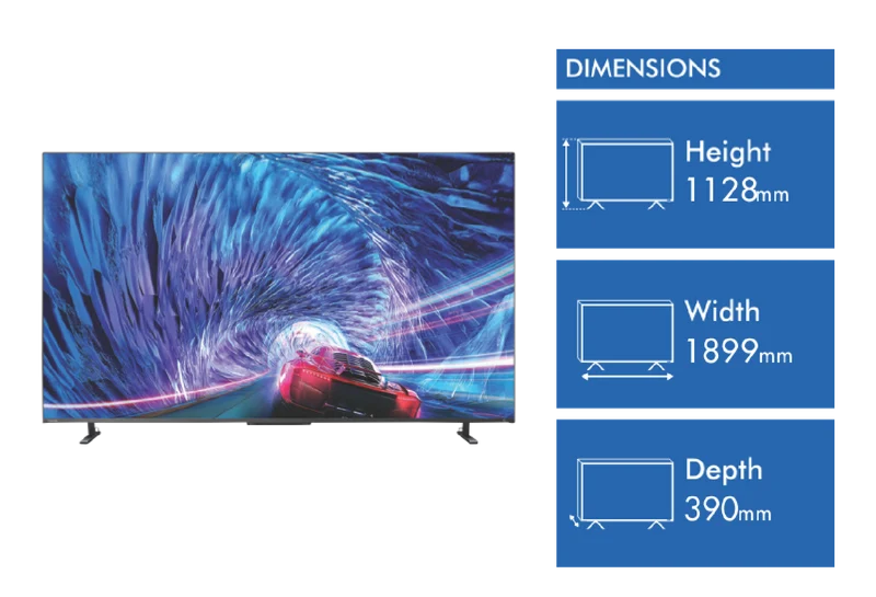 Toshiba 85" Z670MP 4K UHD Smart TV 23