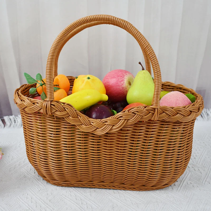 Geflochtene Woven Aufbewahrungskorb Karnz