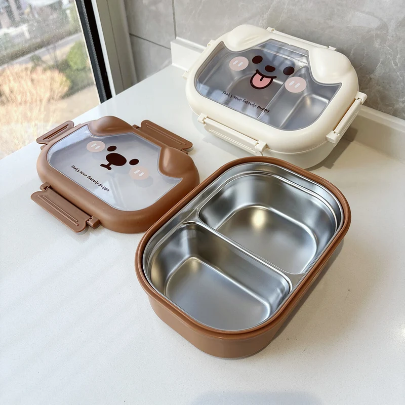 Verspielt Hunde-Themen Bento Lunchbox
