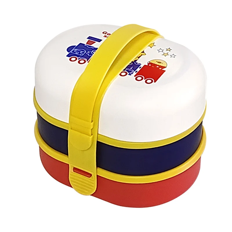 Spaß-Themen Doppel-Schicht Lunchbox