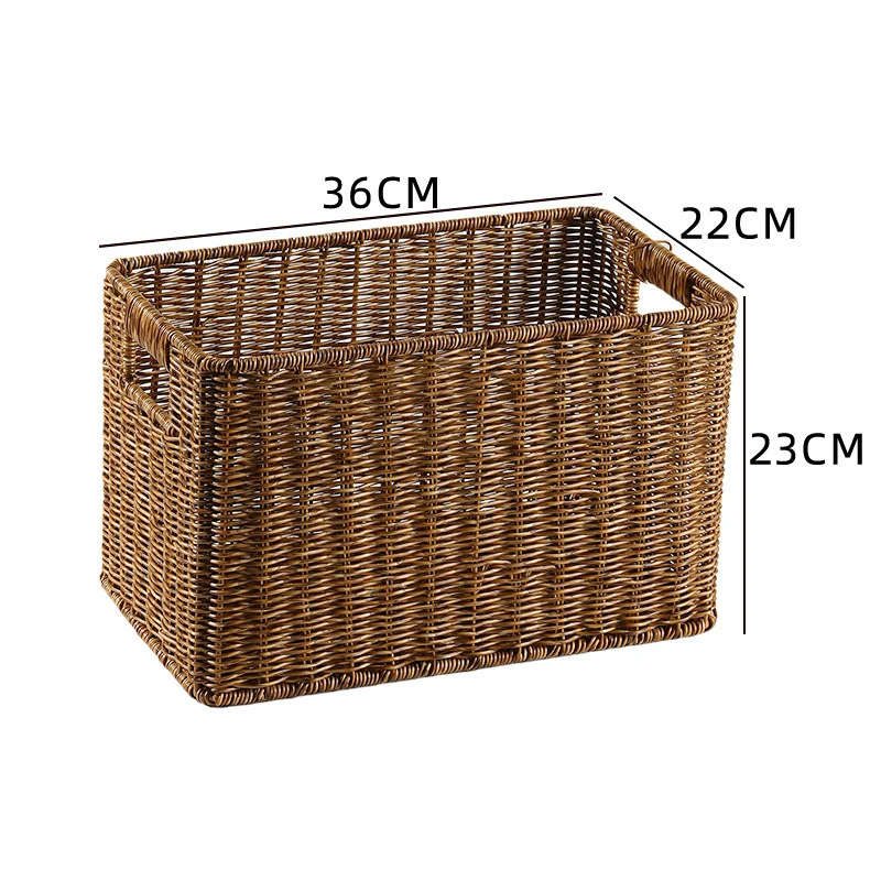 Woven Wäschelager Korb Karnz
