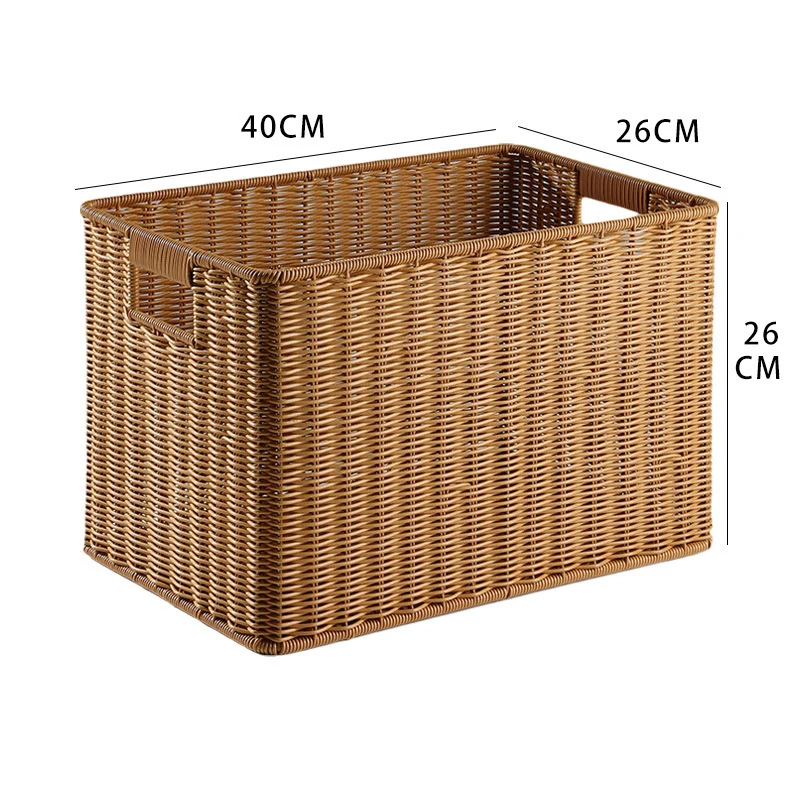 Woven Wäschelager Korb Karnz
