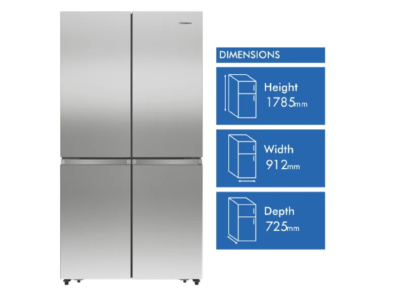 Hisense 609L French Door Refrigerator