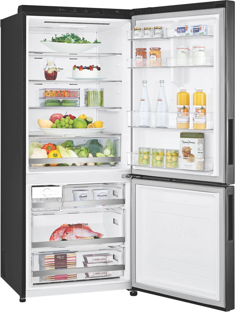 LG 420L Bottom Mount Refrigerator