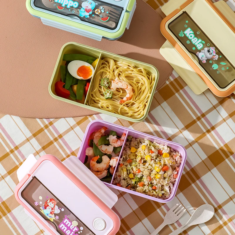 Verspielte Tier-Themen Bento Lunchbox