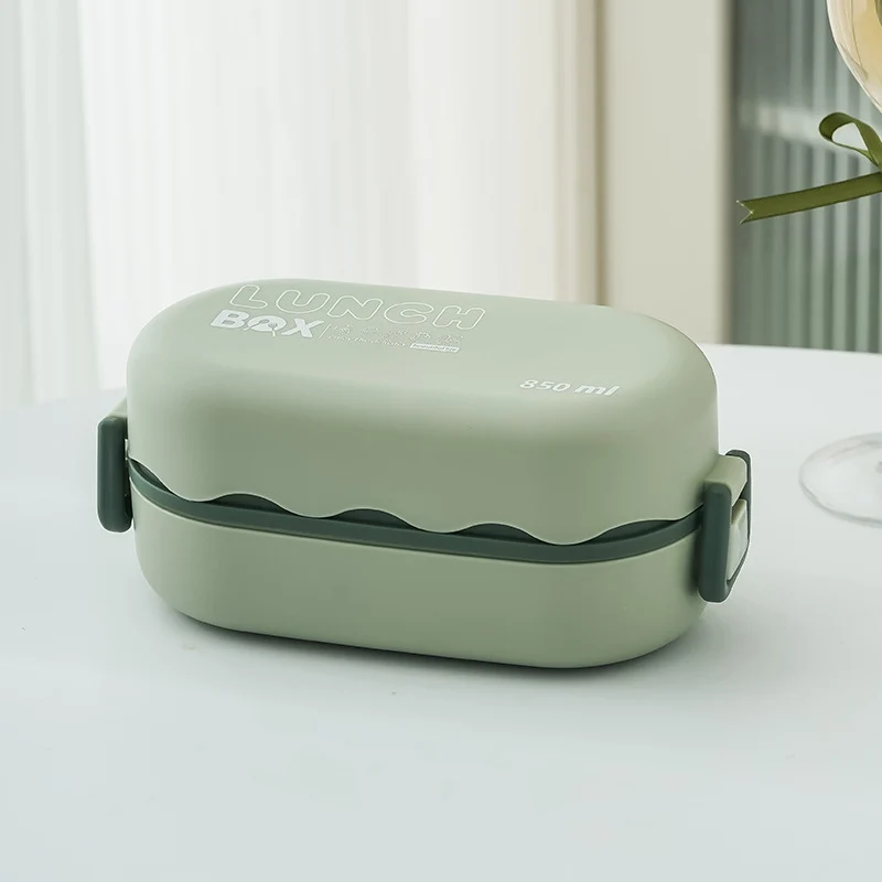 Vielseitige auslaufsichere Lunchbox mit sicherem Verriegelungsmechanismus