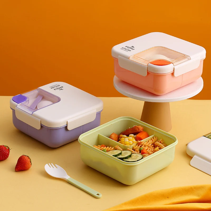 Stilvoller Multi-Compartment Lebensmittelaufbewahrungsbehälter