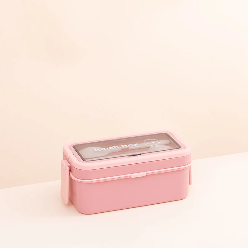 Stapelfähige Mehrfach-Lunchbox mit luftdichtem Verschluss