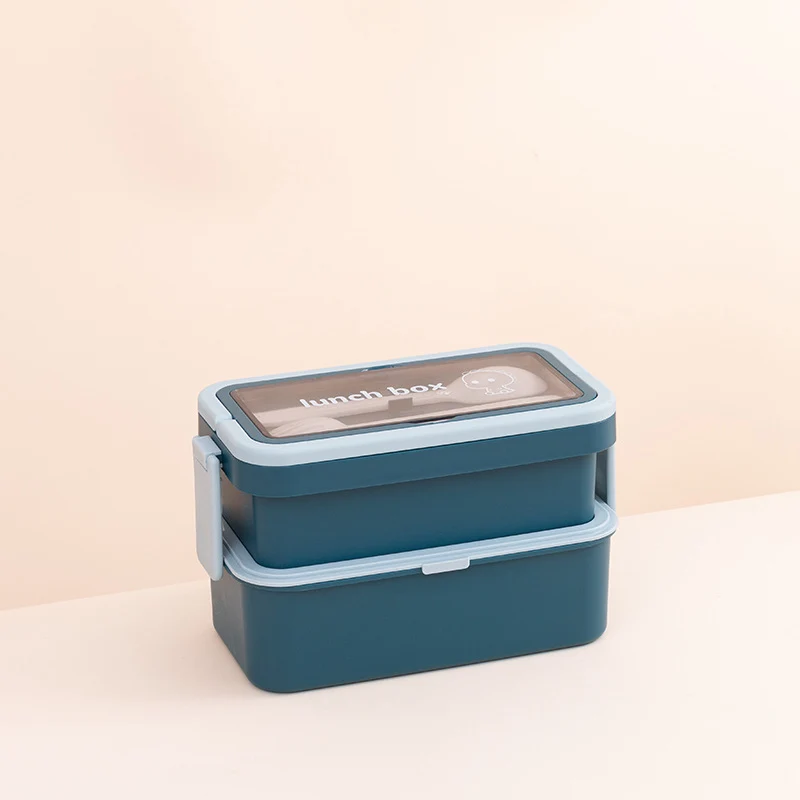 Stapelfähige Mehrfach-Lunchbox mit luftdichtem Verschluss