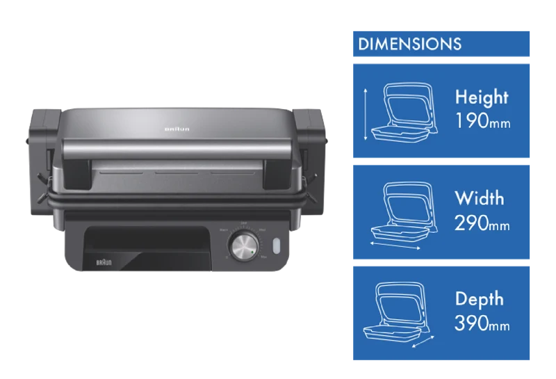 Braun MultiGrill 5 Contact Grill