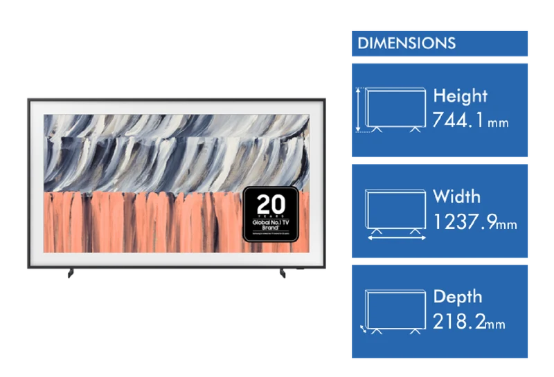 Samsung 55" LS03H The Frame QLED 4K Smart TV 2026