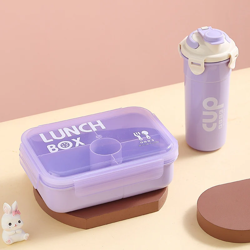 Multisektions-Lunchbox mit abnehmbaren Fächern
