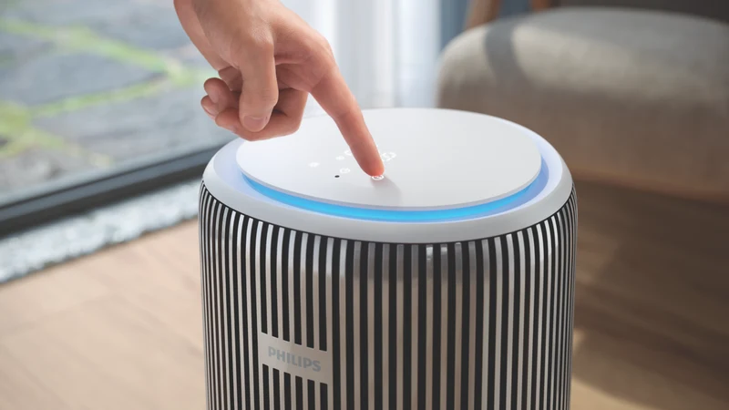 Philips 3200i Series Air Purifier Silver/White