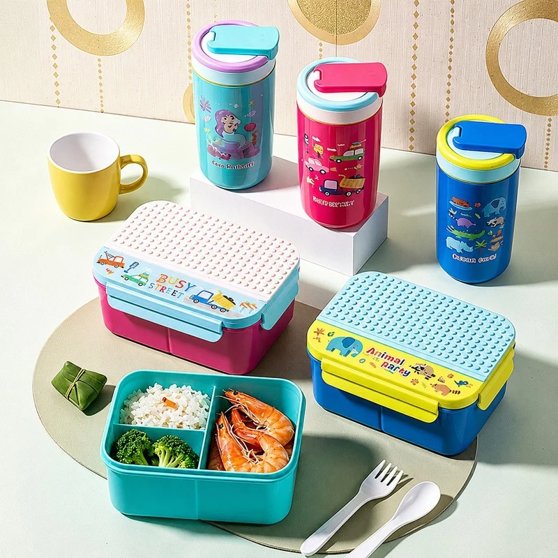 Multi-Compartment Spaß-Themen Lunchbox