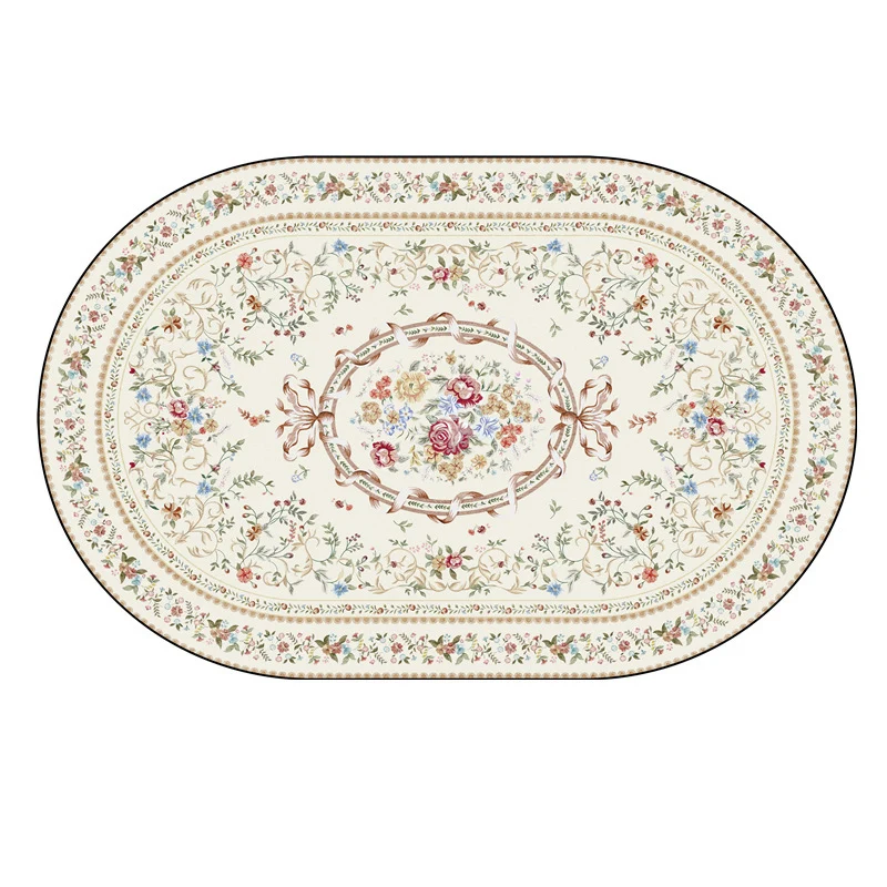 Eleganter vom Vintage inspirierter Teppich