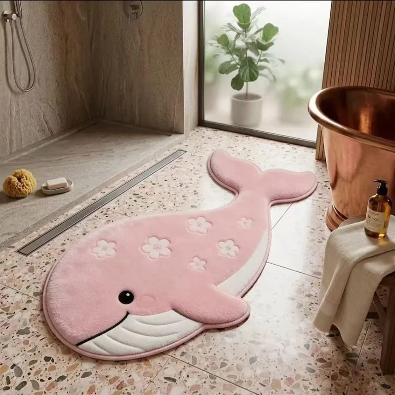 Niedliche Pinguin Plüsch Badmatte