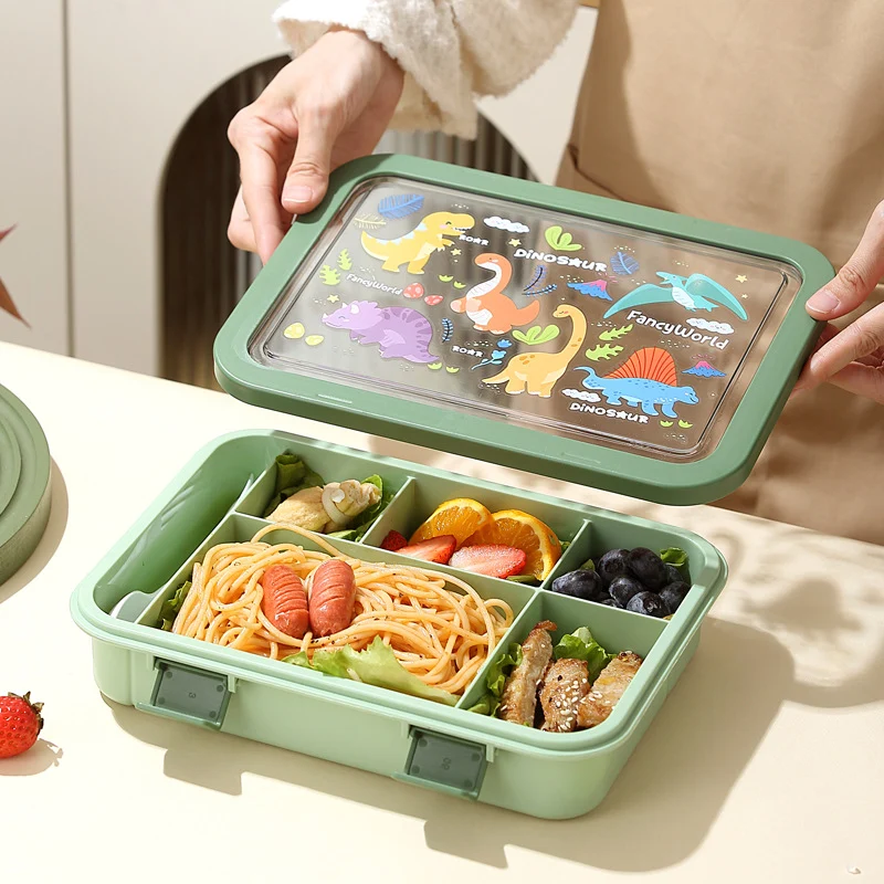 Einhorn-Themen Mehrfach-Warenkorb Lunchbox